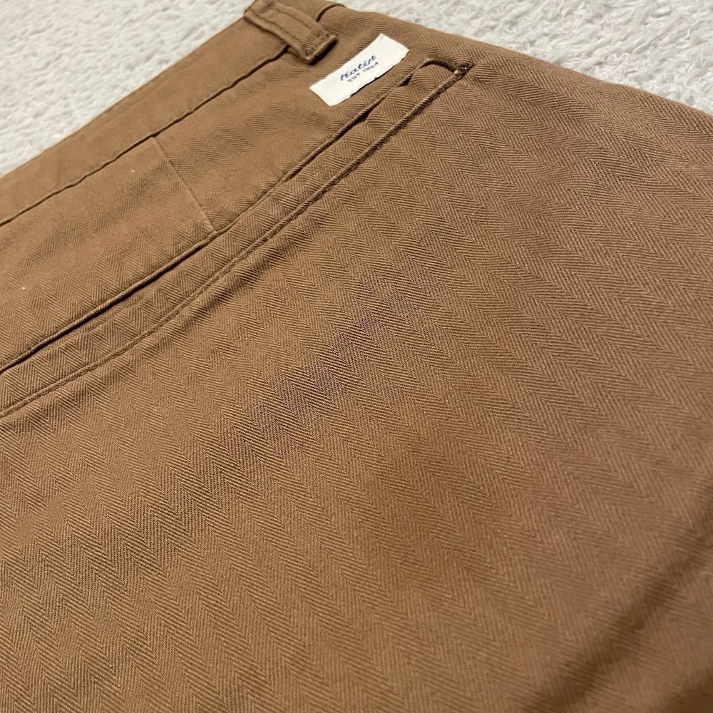 Katin Grant Cargo Shorts Mens 32 Brown Herringbone 7" Inseam Gorpcore Huckberry - Picture 5 of 11